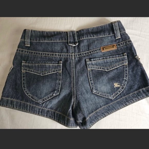 Authentic Burberry denim shorts size 38 - Picture 3 of 11